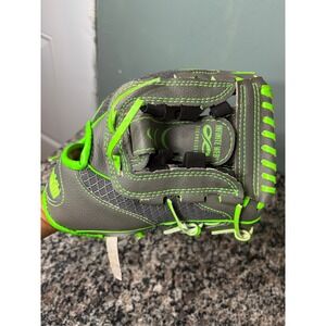 Franklin Infinite Web 10.5 Inch Baseball Glove Grey Neon Green 22756 Shok-Sorb